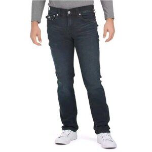 NWT True Religion Geno Flap Big T Relaxed Slim Fit Jean in Last Call 32 X 32
